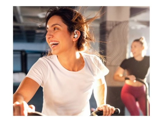 Anker Soundcore  |  Austiņas ar āķi  |  Sport X20  |  Bluetooth  |  ANC  |  Balta / Zelta