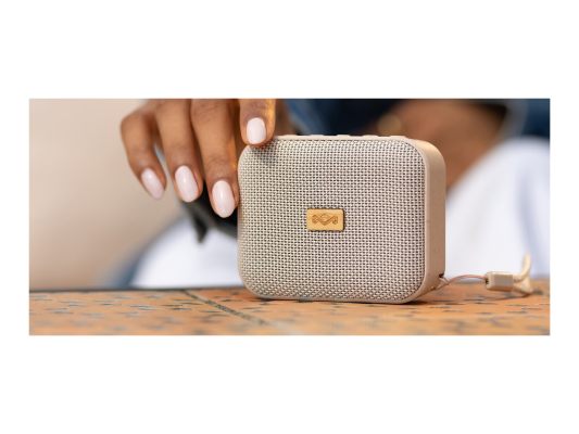 Marley Speaker  |  Jammin  |  Waterproof  |  Bluetooth  |  Cream  |  Portable  |  Wireless connection