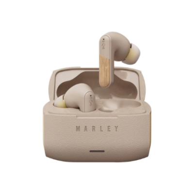 Marley bezvadu austiņas  |  Trenchtown  |  Iebūvēts mikrofons  |  Bluetooth  |  ANC  |  Krēms