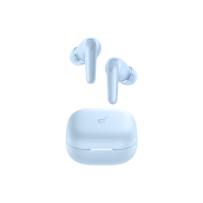 Anker Soundcore austiņas  |  R60i NC  |  Bluetooth  |  Iekļūstošas  |  Mikrofons  |  Zils  |  Troksni slāpējošas  |  Bezvadu