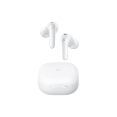 Anker Soundcore austiņas  |  R60i NC  |  Bezvadu  |  Iekšausu  |  Mikrofons  |  Balts  |  Troksni slāpējošs  |  Bezvadu