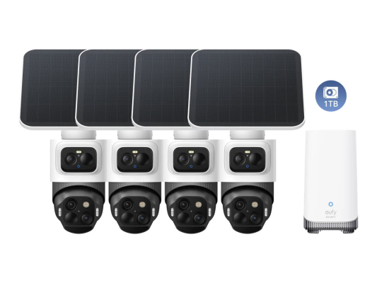 Anker Eufy PoE Cam S4 Bullet-PTZ kamera  |  PTZ  |  16 MP  |  2.8 mm / F1.6  |  IP65  |  H.264, H.265