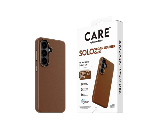 CARE от PanzerGlass Solo Case Коричневый Samsung New Galaxy S26