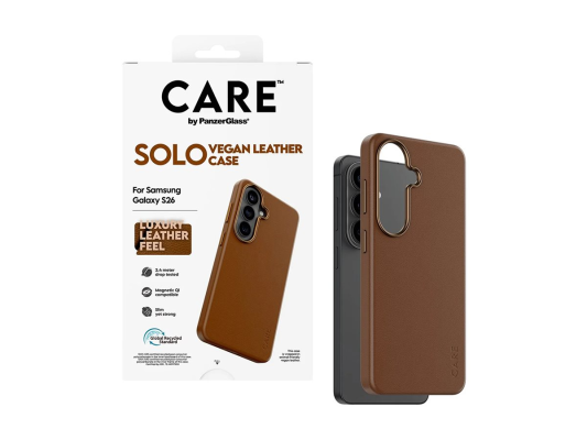 CARE от PanzerGlass Solo Case Коричневый Samsung New Galaxy S26