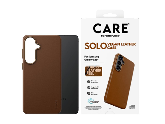 CARE by PanzerGlass Solo Case Brūns Samsung New Galaxy S26 Plus  |  PanzerGlass
