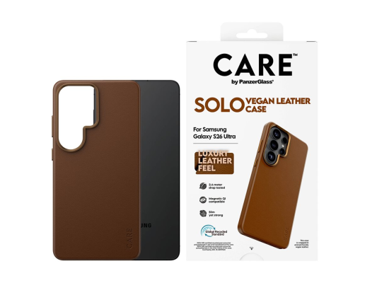 CARE by PanzerGlass Solo Case Brūns Samsung New Galaxy S26 Ultra