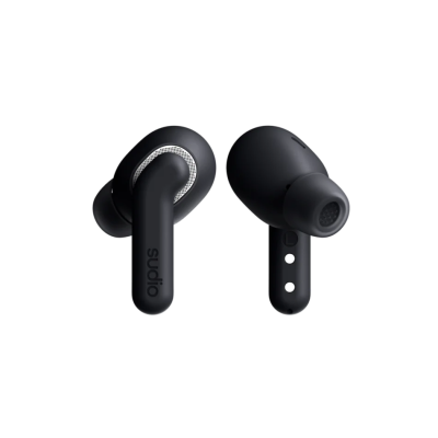 Sudio Earbuds  |  E4 Pro  |  Bluetooth  |  Вставные  |  Микрофон  |  Полуночный черный  |  Шумоподавление  |  Уменьшение шума  |  Беспроводные