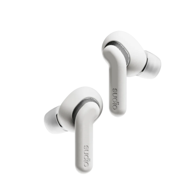 Sudio Earbuds  |  E4 Pro  |  Bluetooth  |  Внутренние  |  Микрофон  |  Облачный белый  |  Шумоподавление  |  Снижение шума  |  Беспроводные