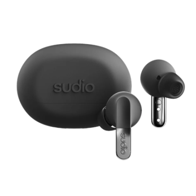 Sudio Earbuds  |  N3 Pro  |  Bluetooth  |  Внутриканальные  |  Микрофон  |  Титановый черный  |  Шумоподавление  |  Беспроводные