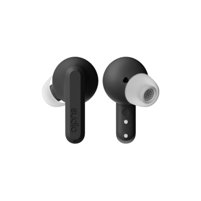 Sudio A3 Pro True Wireless Earbuds  |  Bluetooth  |  Active Noise Cancelling  |  Built-in Microphone  |  Cloudy Black