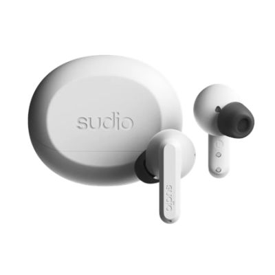 Sudio Earbuds  |  A3 Pro  |  Bluetooth  |  Внутриканальные  |  Микрофон  |  Туманно-белый  |  Шумоподавление  |  Беспроводные