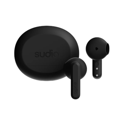 Sudio austiņas  |  A3  |  Bluetooth  |  Iekļūstošās  |  Mikrofons  |  Melns  |  Bezvadu