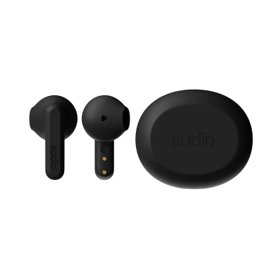 Sudio austiņas  |  A3  |  Bluetooth  |  Iekļūstošās  |  Mikrofons  |  Melns  |  Bezvadu