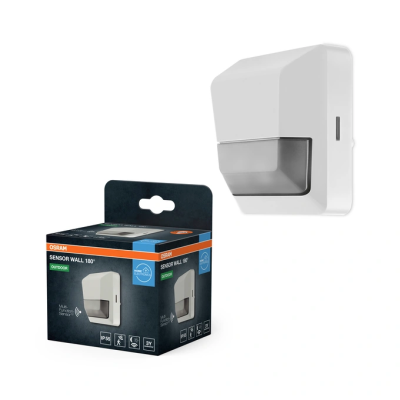 Infrared PIR motion sensor 180°, 12m, IP55