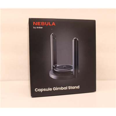 РАСПРОДАЖА. Anker Nebula Projector Capsule Gimbal Stand, Black  |  РАСПРОДАЖА. Anker Nebula Capsule Gimbal Stand  |  Регулируемый угол просмотра  |  Черный  |  Максимальный вес (вместимость) 1 кг  |  DEMO