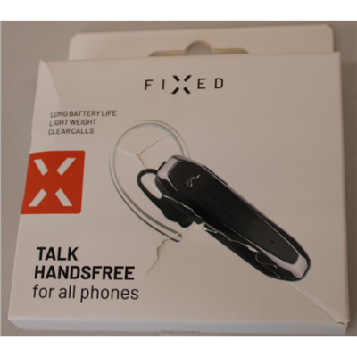 SALE OUT.  |  Fixed Talk 2  |  Hands free device  |  13.2 g  |  Black  |  DAMAGED PACKAGING