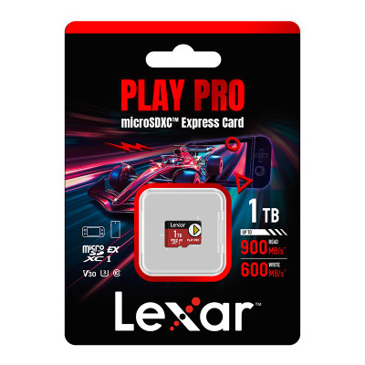 Карта памяти Lexar PLAY Pro microSD Express 7.1 1TB