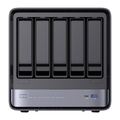MINI-PC Minis Forum NAS N5 Pro AMD Ryzen AI 9 HX Pro 370, 32GB+128GB O