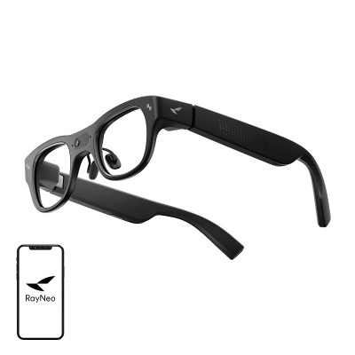 RayNeo X3 Pro AI+AR Glasses  |  MicroLED  |  640×480  |  12 MP Camera  |  Gemini AI  |  6DoF