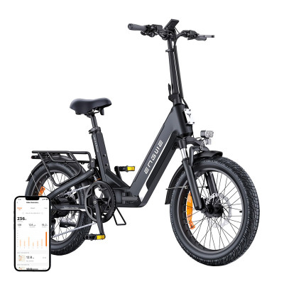 ENGWE L20 3.0 BOOST 250W 20" Elektriskais velosipēds (Melns)