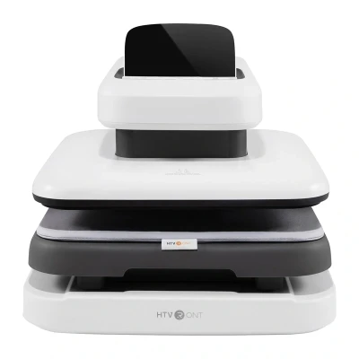 HTVRONT Auto 2 Digit Heat Transfer Press (White)