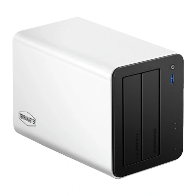 Сервер файлов NAS TERRAMASTER F2-425 Plus с Intel N5095, 4 ГБ ОЗУ, 2 отсека