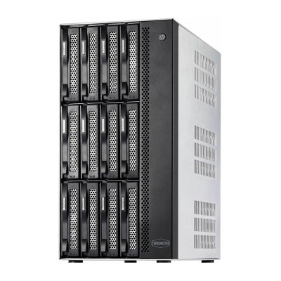 TERRAMASTER T12-500 Pro NAS файловый сервер с процессором Intel Core i7-1255U, 16 ГБ ОЗУ, 12 отсеков