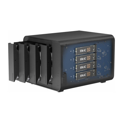 TERRAMASTER D8 Hybrid DAS 8-байтовый корпус для дисков