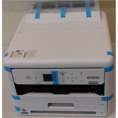 IZPĀRDOŠANA. Epson WorkForce Pro WF-M5399DW  |  IZPĀRDOŠANA.  |  Epson WorkForce Pro  |  WF-M5399DW  |  Tinte  |  Mono  |  Tintes printeris  |  Wi-Fi  |  Pelēks  |  BOJĀTA IEPAKOJUMS