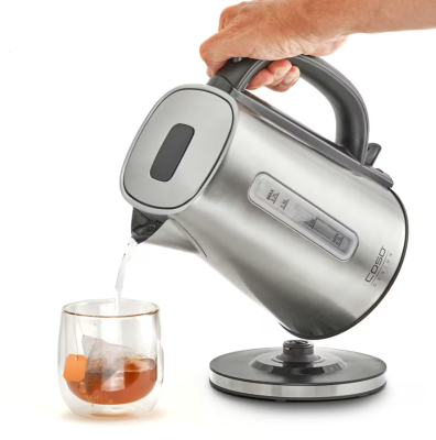 Caso Kettle  |  Classico WK  |  Electric  |  2200 W  |  1.7 L  |  Stainless steel  |  360° rotational base  |  Stainless Steel