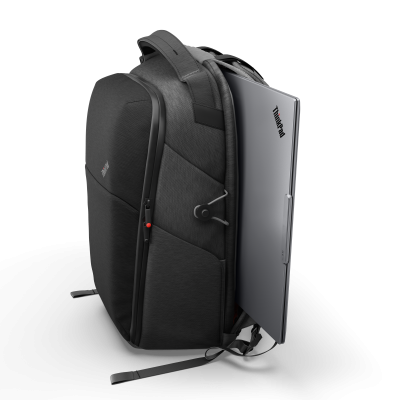 Lenovo ThinkPad 16" Click-Go mugursoma, Aura izdevums  |  Līdz 16" izmēram  |  Mugursoma  |  Melna / Tumši pelēka