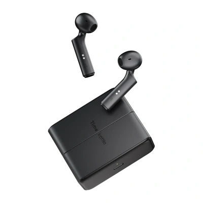 Timekettle W4 Plus AI Interpreter Earbuds  |  Real-Time Translation  |  52 Languages  |  Space Black