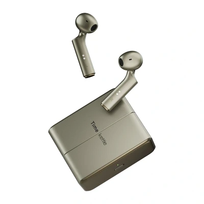 Timekettle W4 Plus AI Interpreter Earbuds  |  Real-Time Translation  |  52 Languages  |  Gold
