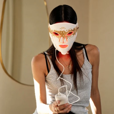 RENPHO Rejuven Artemis Blush LED Light Therapy Mask