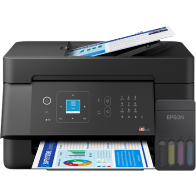 Epson EcoTank  |  L5390  |  Струйный  |  Цветной  |  Многофункциональный принтер  |  A4  |  Wi-Fi  |  Черный