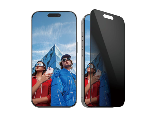 PanzerGlass Screen protector  |  Apple  |  iPhone 16 Pro  |  Glass  |  Black  |  Ultra-Wide Fit