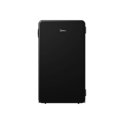 Midea Refrigerator  |  MDRD142SLE30  |  Energy efficiency class Class E  |  Free standing  |  Height 83.5 cm  |  Larder  |  Fridge net capacity 93 L  |  41 dB  |  Black
