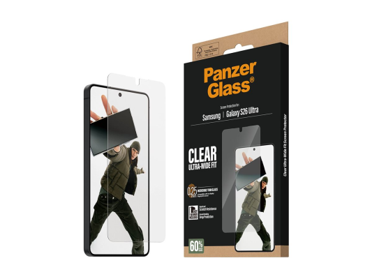 PanzerGlass Screen Protector Samsung New Galaxy S26 Ultra  |  Ultra-Wide Fit w. EasyAligner  |  PanzerGlass