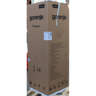 SALE OUT.  |  Gorenje Freezer  |  FN617EES5  |  Energy efficiency class E  |  Upright  |  Free standing  |  Height 172 cm  |  Total net capacity 240 L  |  No Frost system  |  Display  |  Stainless Steel  |  DAMAGED INNER PACKAGING