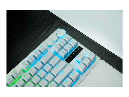 Razer Huntsman V3 Pro Tenkeyless  |  Игровая клавиатура  |  Проводная  |  США  |  Razer Analog Optical Switch Gen-2  |  Белый