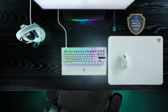 Razer Huntsman V3 Pro Tenkeyless  |  Игровая клавиатура  |  Проводная  |  США  |  Razer Analog Optical Switch Gen-2  |  Белый