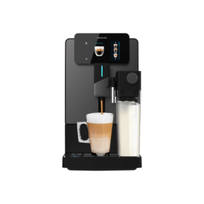 Кофемашина Cecotec  |  Cremmaet Latte Touch  |  Давление насоса 19 бар  |  Встроенный вспениватель молока  |  Суперавтоматическая  |  Черная  |  1500 Вт