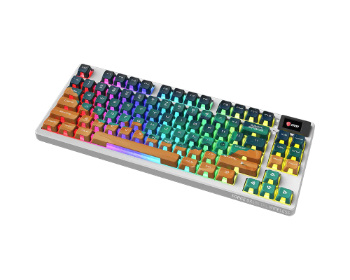 MSI FORGE GK600 TKL WIRELESS MARS  |  Spēļu tastatūra  |  Bezvadu  |  ASV  |  Bluetooth  |  Bezvadu savienojums  |  Mehāniskā lineārā