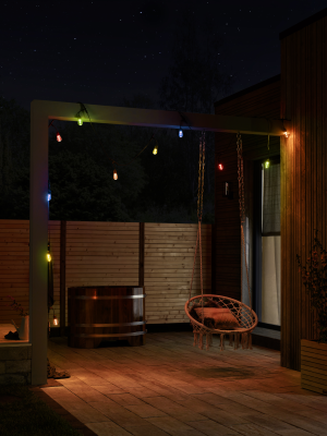 Osram SMART+ Outdoor String Light IP44 RGBW  |  4.50 W  |  Warm White, RGB  |  Wi-Fi