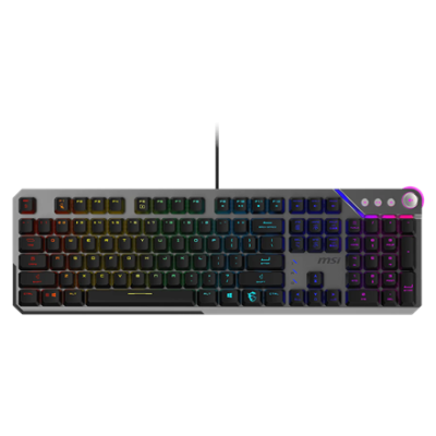 MSI STRIKE 600 V2 SILENT  |  Игровая клавиатура  |  Проводная  |  США  |  Механическая - Тихая
