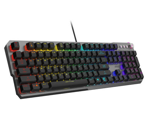 MSI STRIKE 600 V2 SILENT  |  Игровая клавиатура  |  Проводная  |  США  |  Механическая - Тихая
