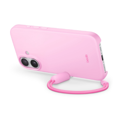 Apple iPhone 17 Kickstand Case with MagSafe and Camera Control - Pebble Pink  |  Apple