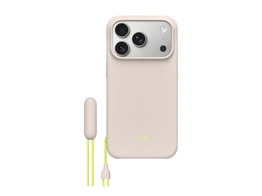 Apple iPhone 17 Pro Kickstand Case with MagSafe and Camera Control - Lime Stone  |  Apple