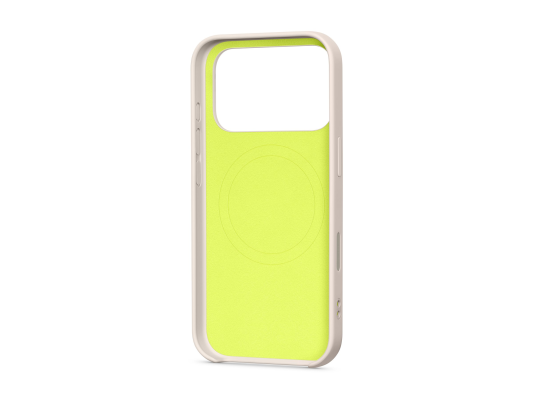 Apple iPhone 17 Pro Kickstand Case with MagSafe and Camera Control - Lime Stone  |  Apple