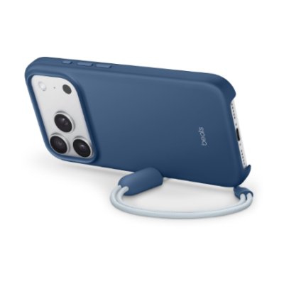 Apple iPhone 17 Pro Kickstand Case with MagSafe and Camera Control - Bedrock Blue  |  Apple